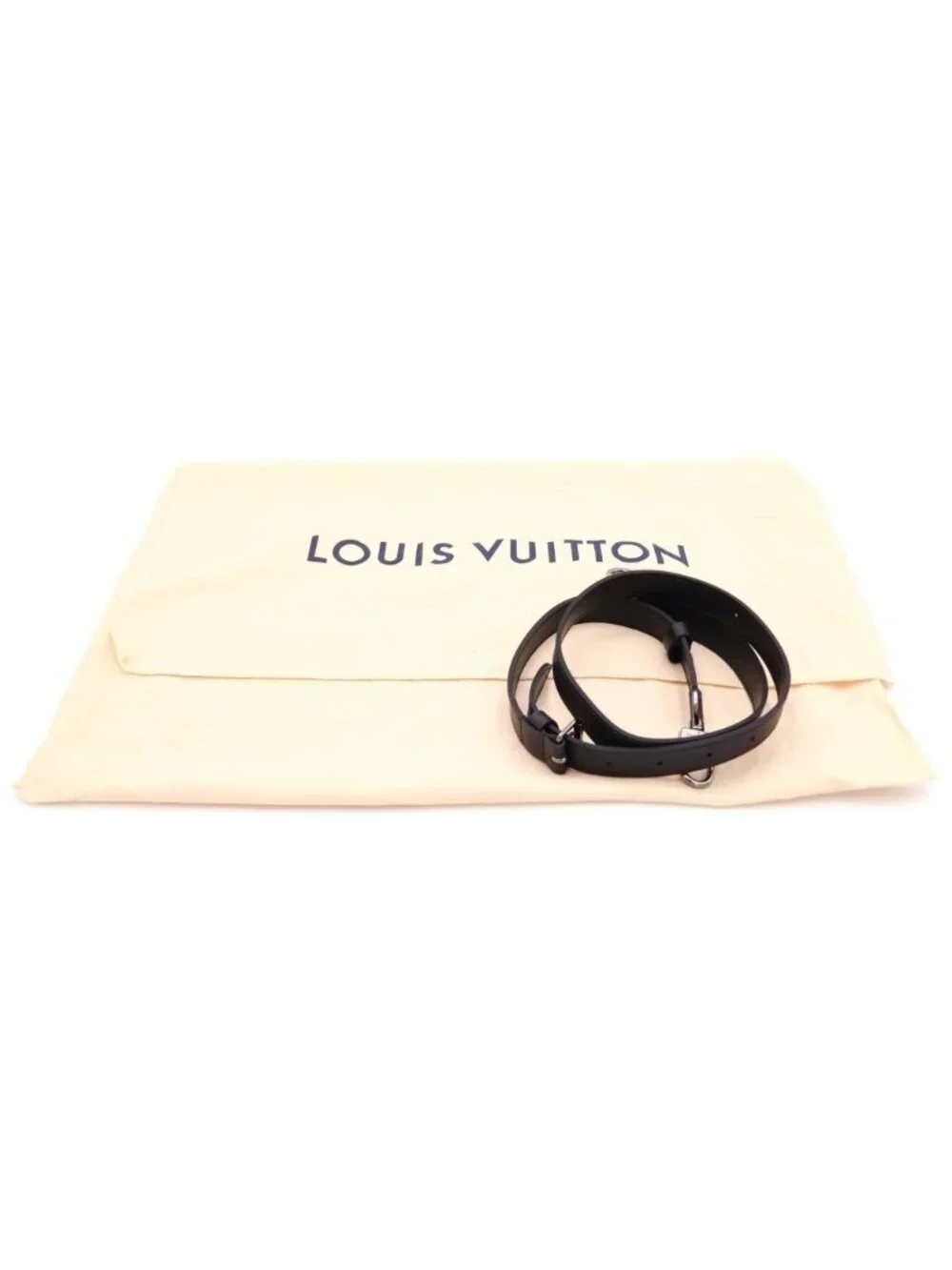 Louis Vuitton Monogram Eclipse Odysse Briefcase Handbag Black Leather